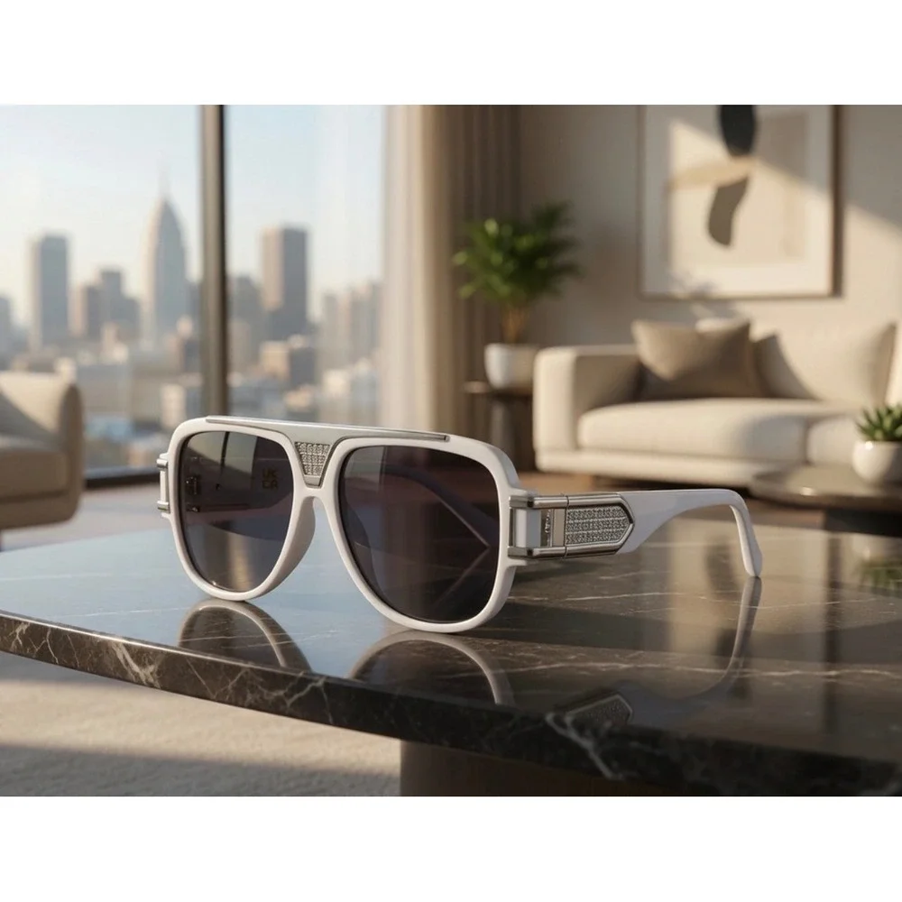 SUNGLASSES ELEGANT RETRO HIP HOP‎ STYLE RAPPER NEW MALE FLAT LENS RETRO CLASSIC